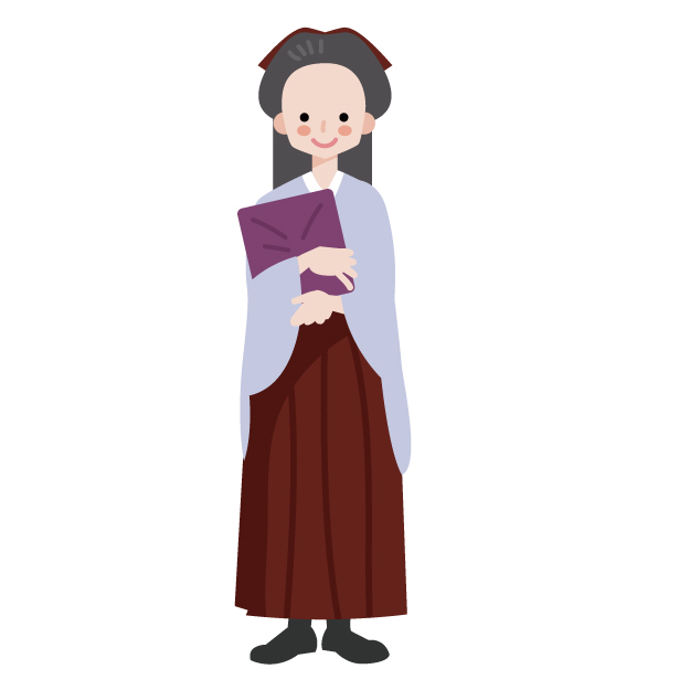 袴姿のはいからさん