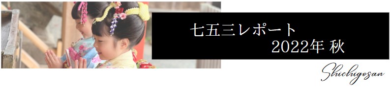 七五三レポート