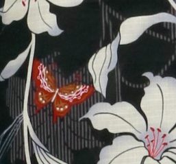 蝶の柄