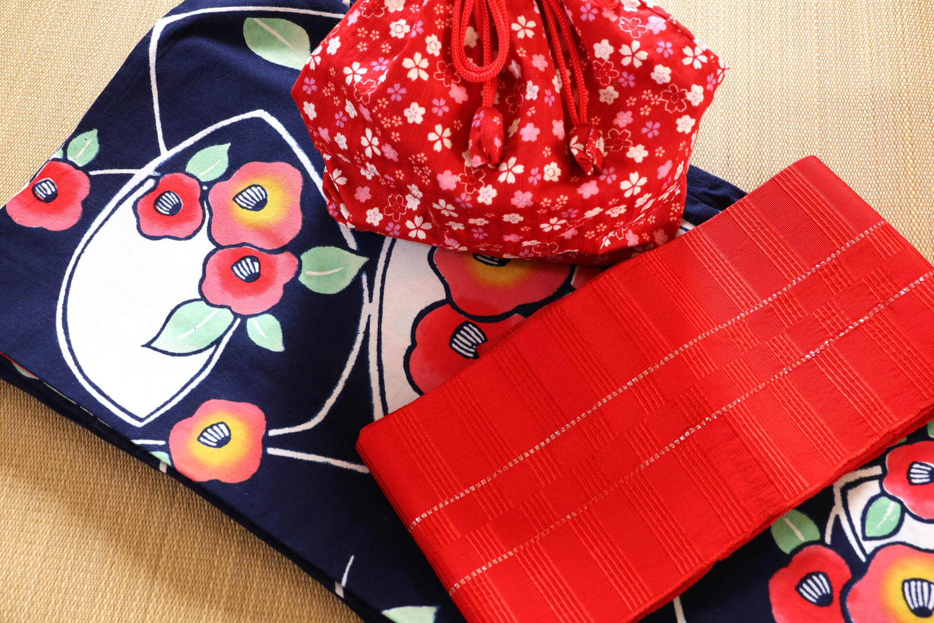 浴衣に合わせる巾着の選び方は?