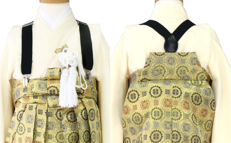 男の子七五三着物用のサスペンダー