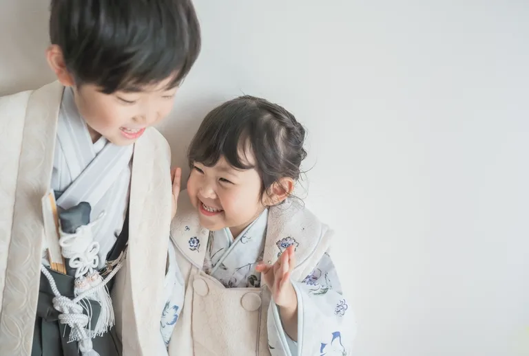 七五三 おうちで着付け