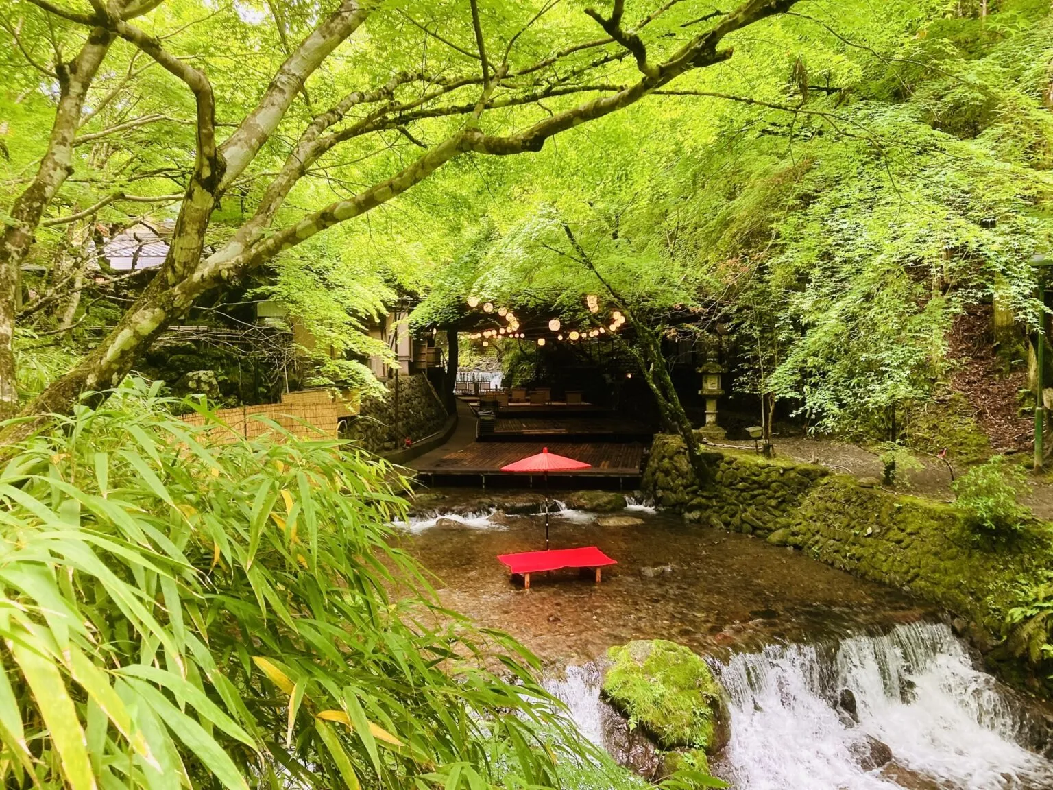 貴船神社の川床