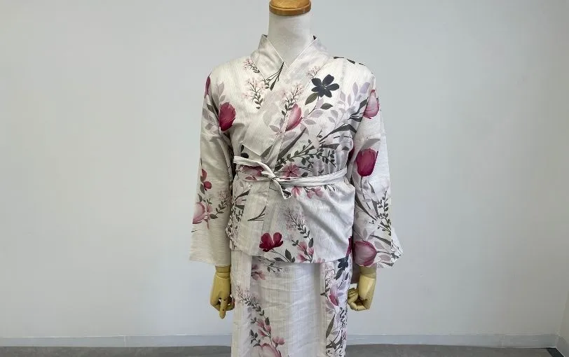 ワンピース浴衣の着付け5"