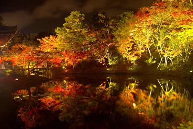 紅葉と高台寺