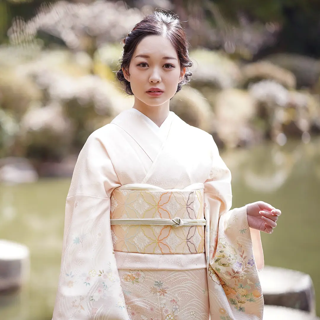 訪問着 no.2 ◇高級手縫い仕立付◇弊社オリジナル◇一品物訪問