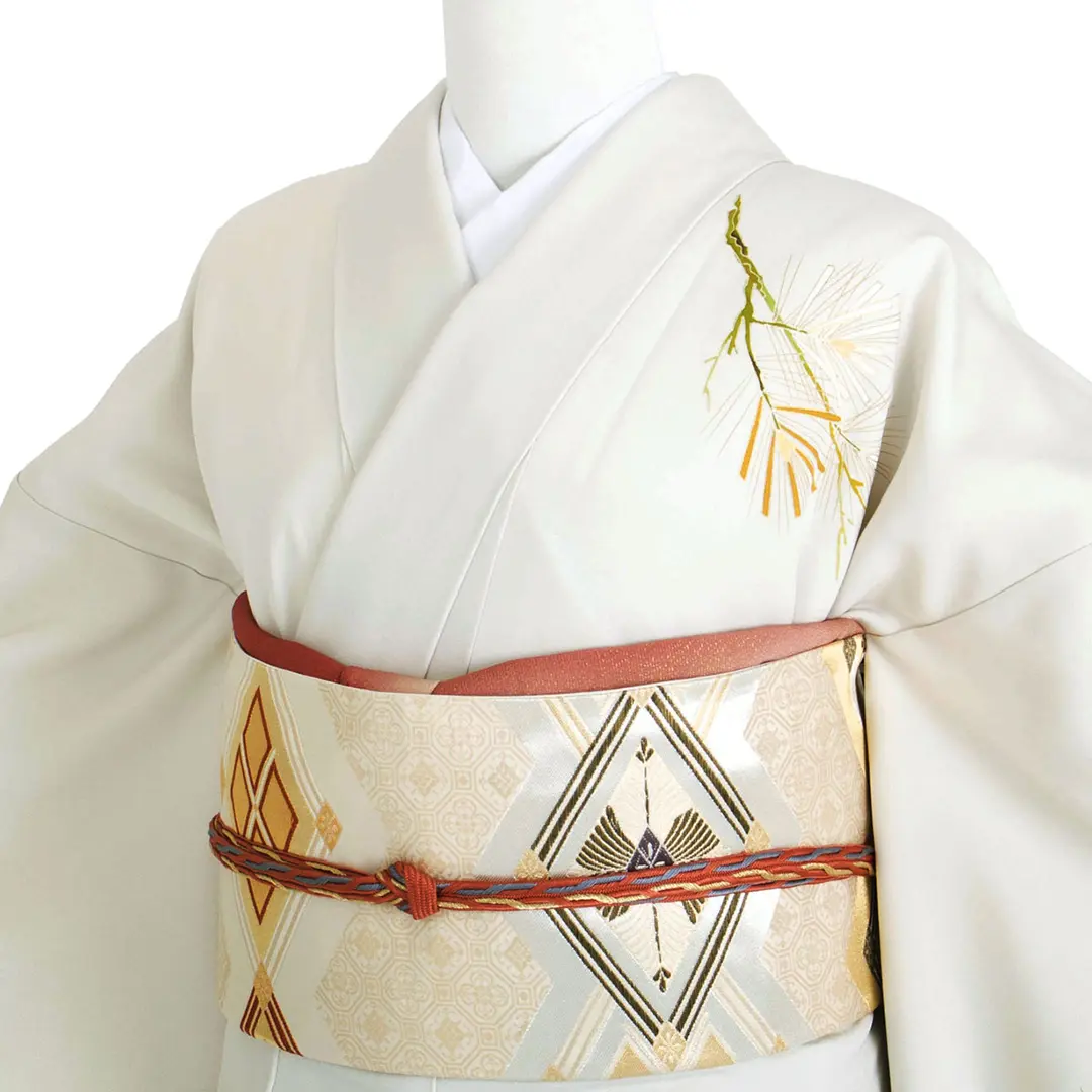 ［6784］訪問着 美品 松枝花文様 ぼかし染 金彩 正絹 着物 袷 6784］訪問着 美品 松枝花文様 ぼかし染 金彩 正絹 着物 袷 【公式通販】
