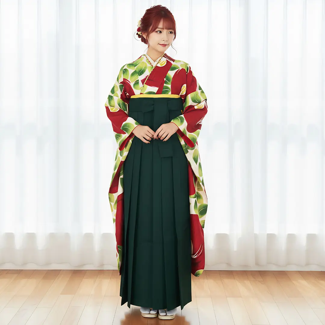 【卒業式・成人式】振袖 袴 セット 身丈166.5cm 裄66.8cm 卒業式・成人式】振袖 袴 セット 身丈166.5cm 裄66.8cm ｜送料無料