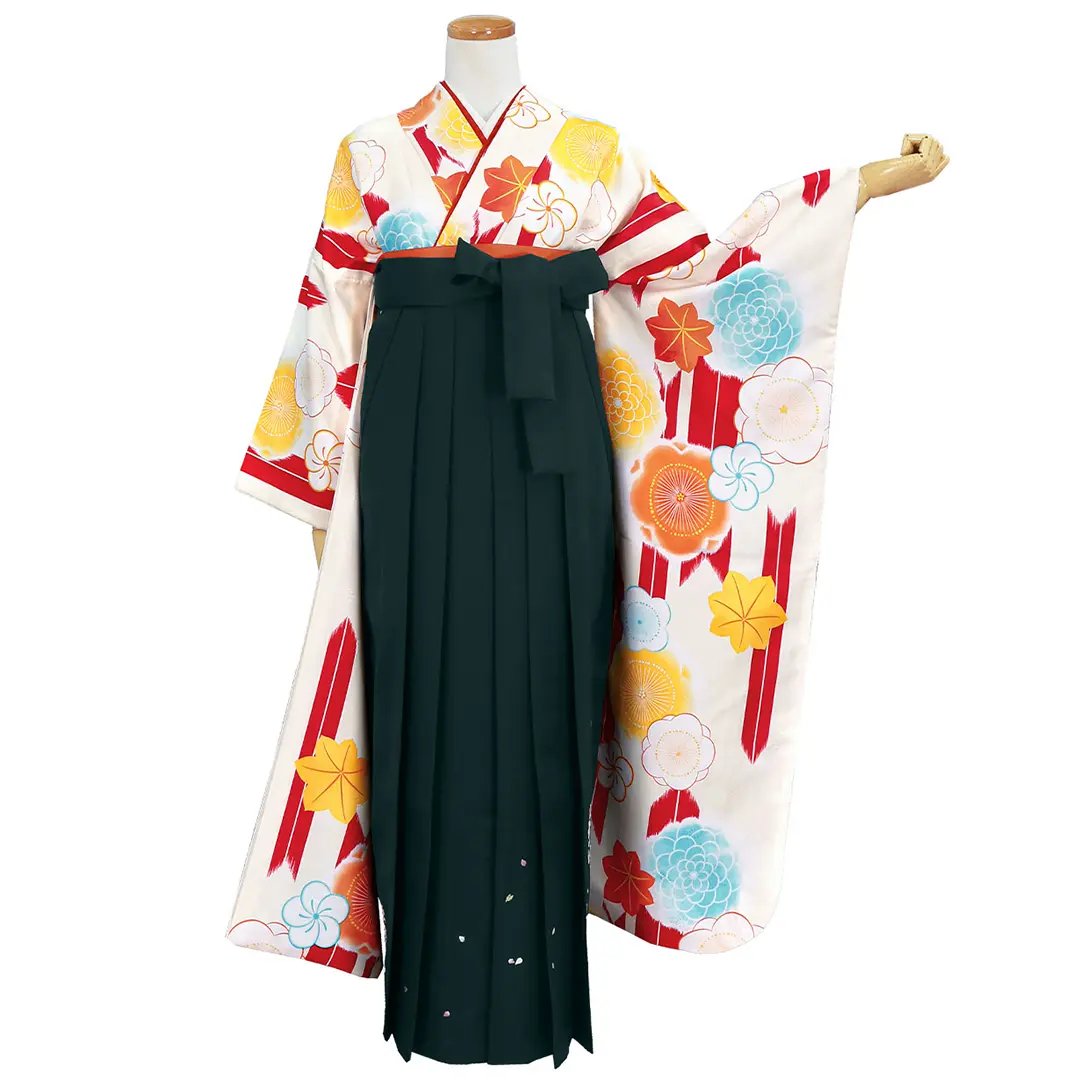 ★Asuka様ご専用品です✨袴、矢絣の着物付き、お振袖【中古品】 矢絣（やがすり）って何？卒業式で人気の理由と袴コーデ特集 | 京都さ