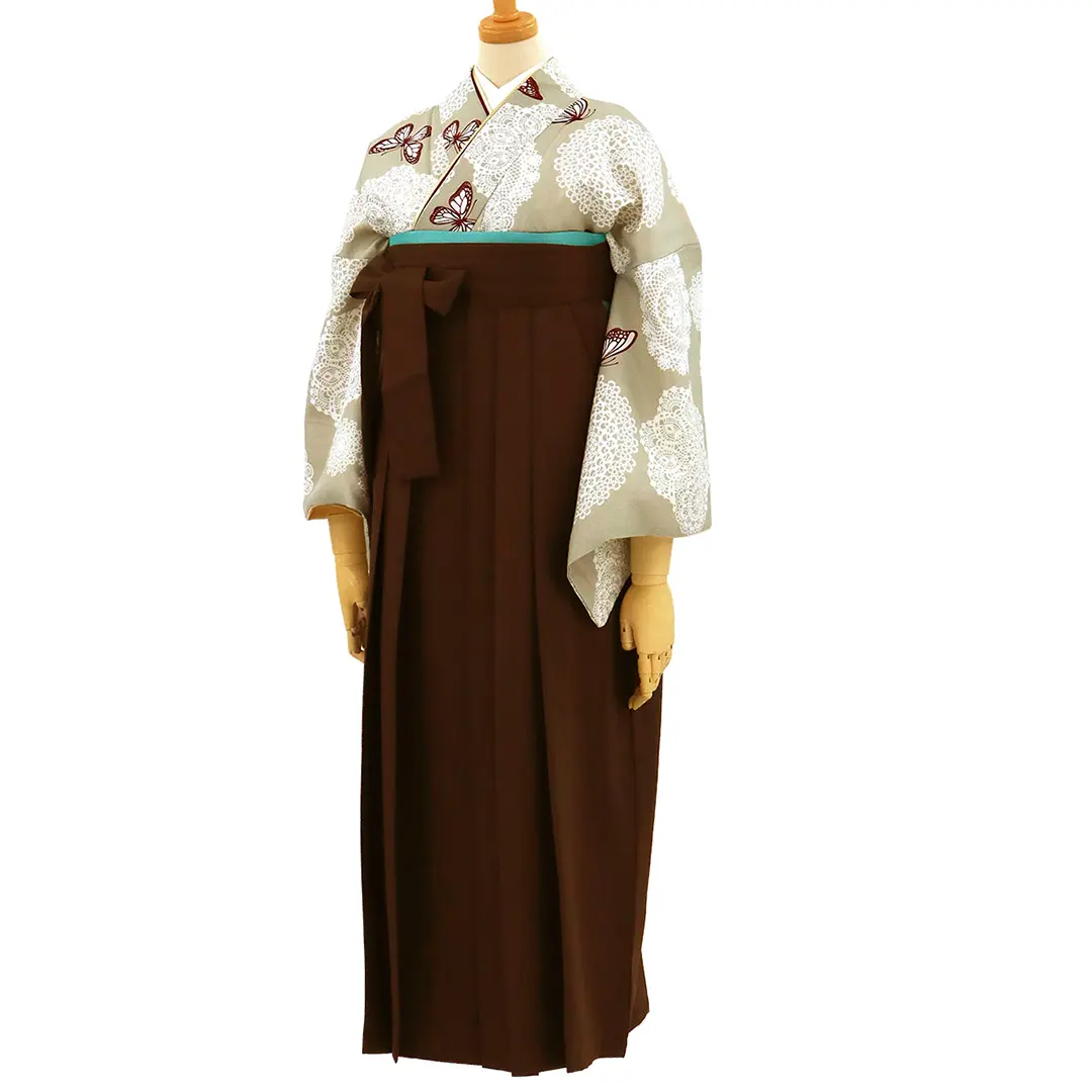 袴 単品 無地袴 袴下91-95-99cm 茶色 モカ 卒業式 NO35805 袴 単品 無地袴 袴下91-95-99cm 茶色 モカ 卒業式 NO35805の通販 by