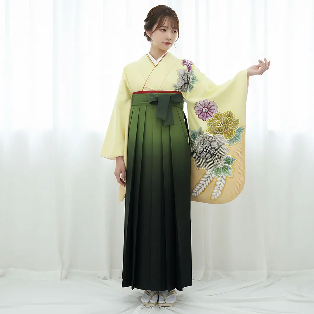 未使用品‼️牡丹柄刺繍　厚底タイプ草履　フリーサイズ　イエロー　振袖、袴にも‼️ 04151210_661c9a9a93ef2.jpg