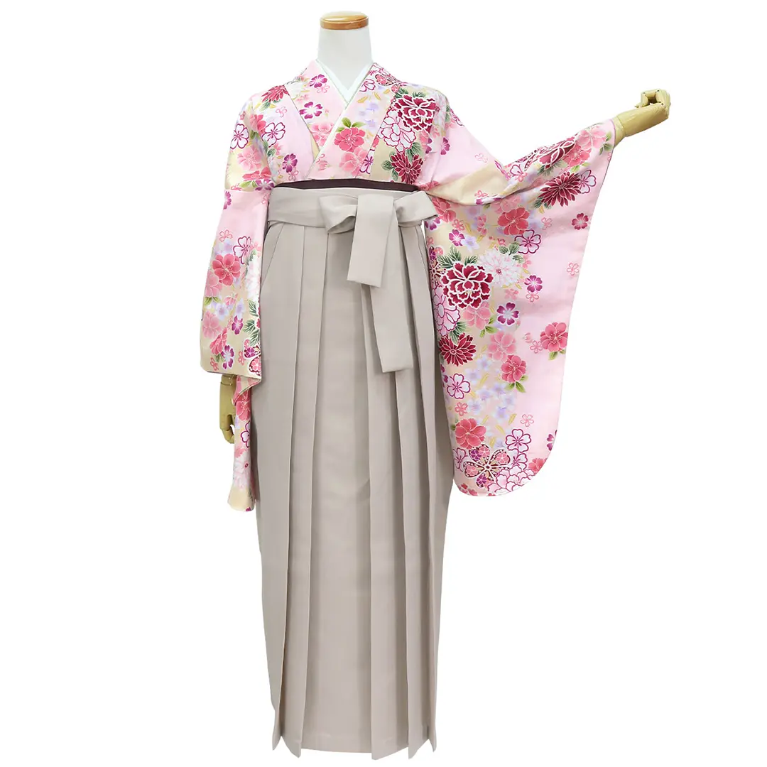 袴 単品 無地袴 袴丈91,95,87cm くすみグピンク NO37029 袴 単品 無地袴 袴丈91,95,87cm くすみグピンク NO37029 - メルカリ