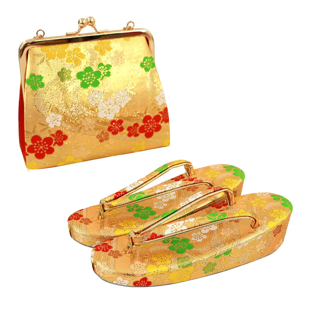 赤と黒に桜と鈴の着物／七五三・七歳女の子 | 宅配着物レンタルの京都