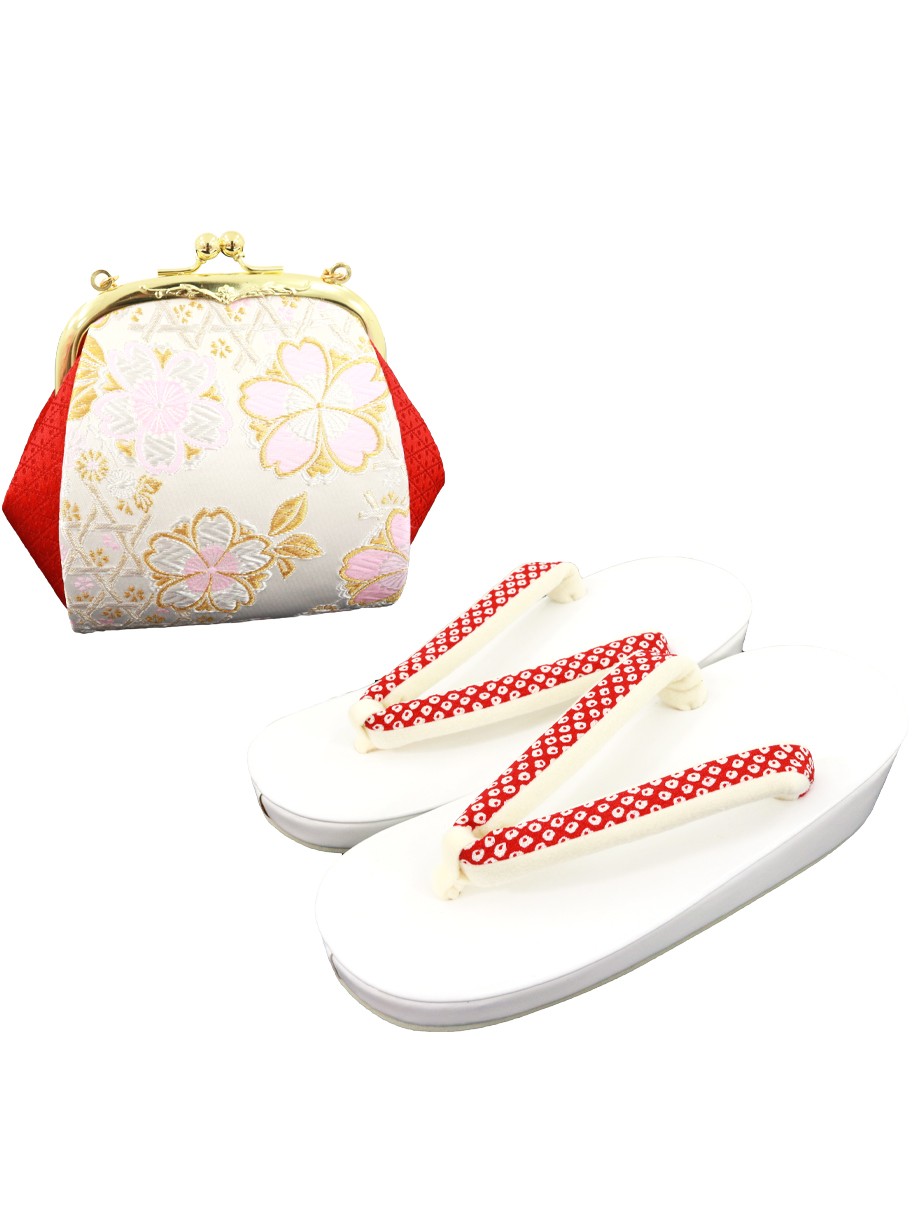 411ag105■七五三 七歳 女児 着物&袋帯 花菱 菊 銀彩■状態良好 411ag105□七五三 七歳 女児 着物&袋帯 花菱 菊 銀彩□状態良好