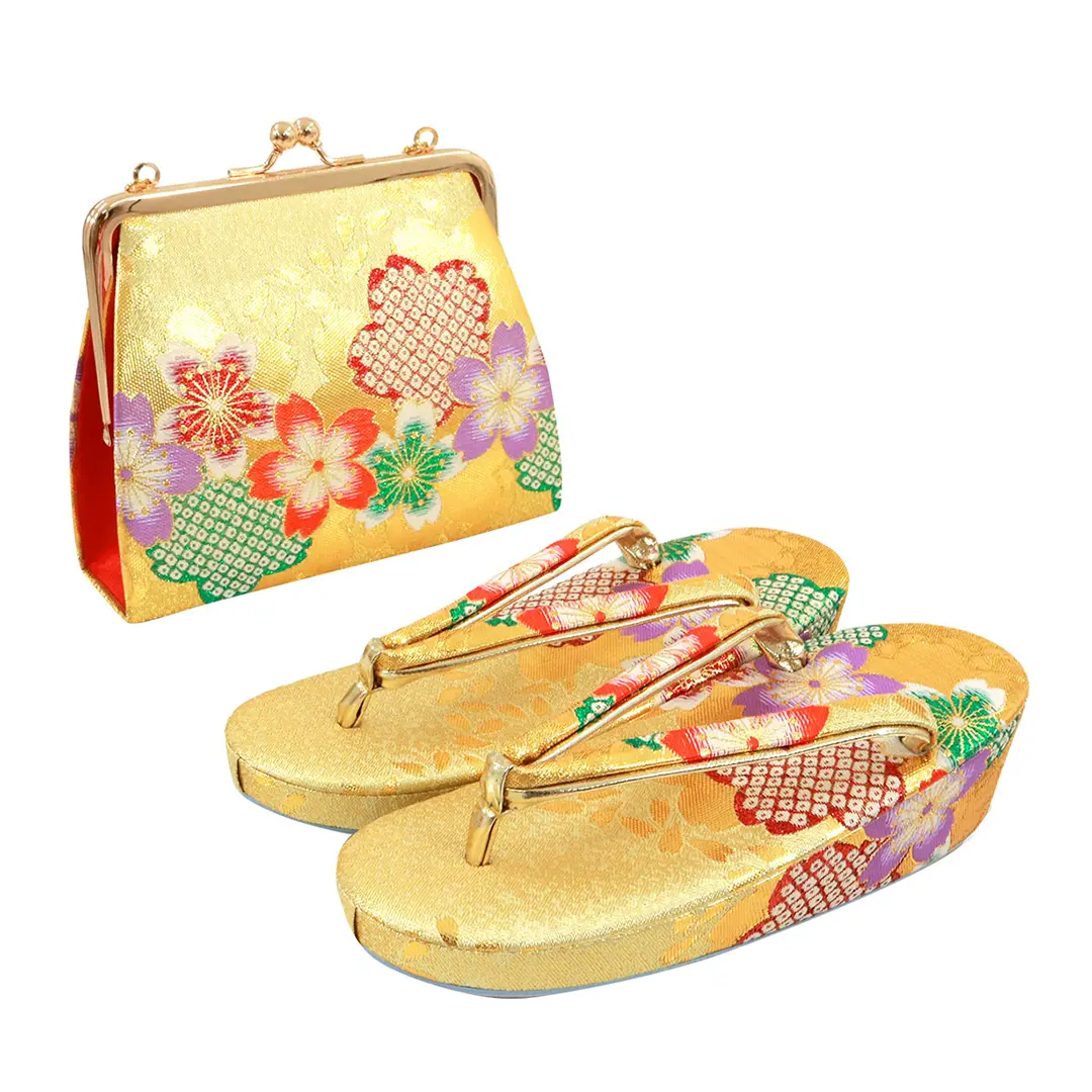 七五三 7歳 着物 作り帯 バッグ 草履 小物 セット 山吹色 ねじり梅 楽天市場】＼いまだけP5倍／ 七五三 草履 バッグ 作り帯 セット 7歳