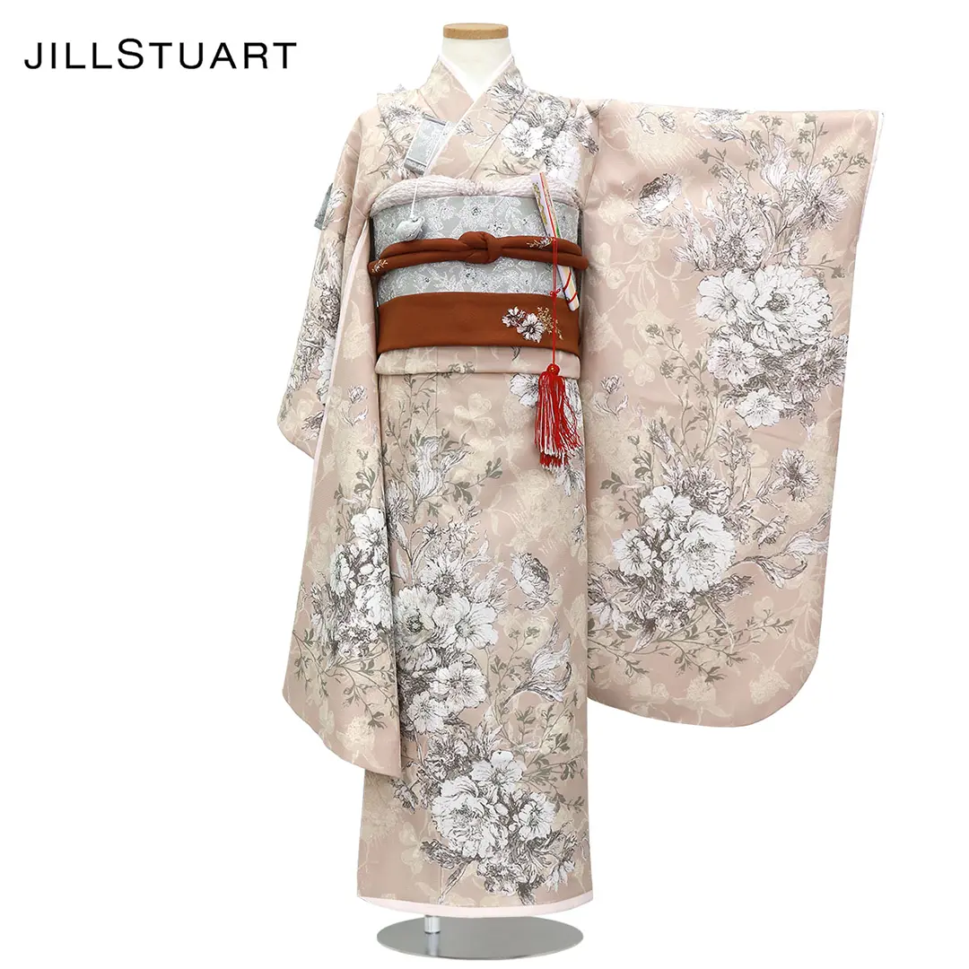 《JILLSTUART》シェルピンクにアネモーヌフルール／七五三・七歳女の子
