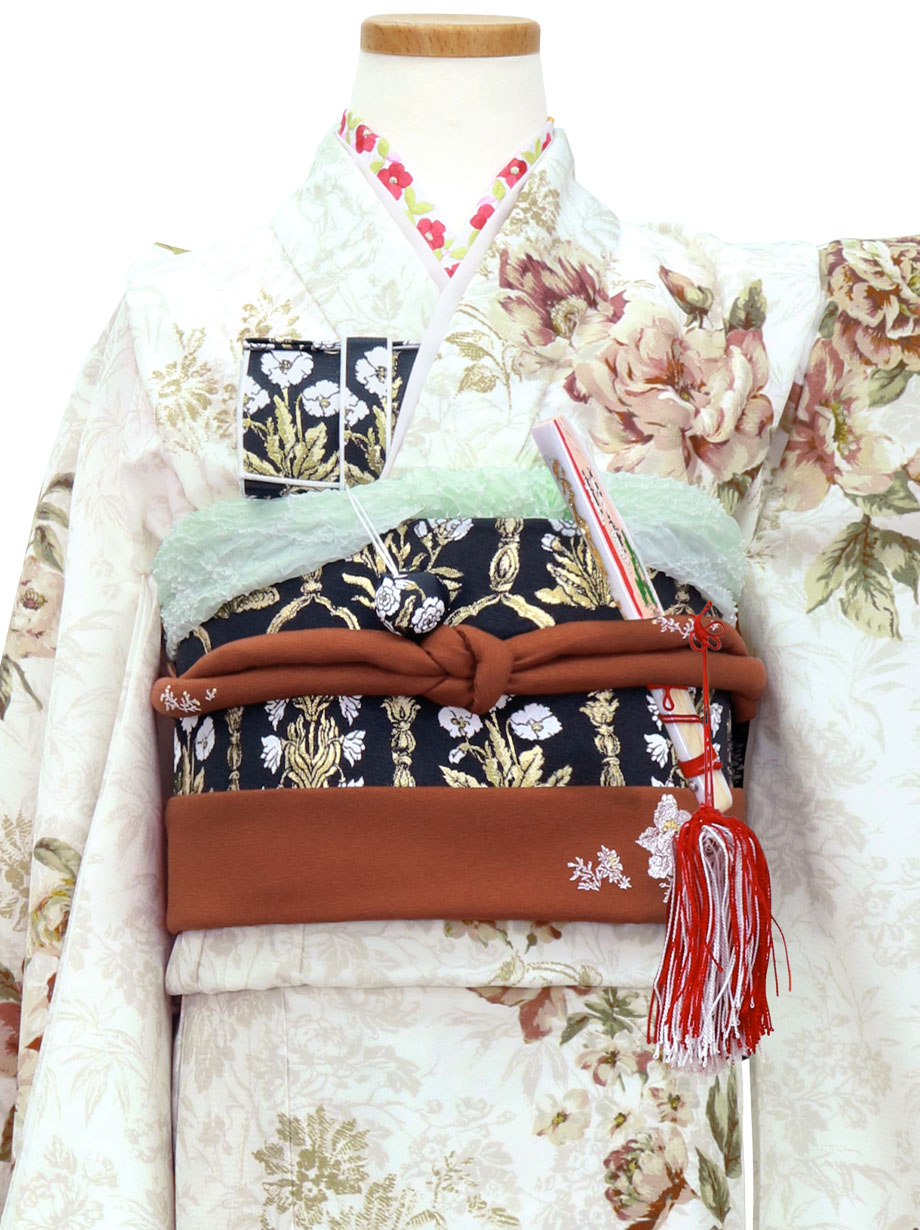 《JILLSTUART》ヴィンテージローズ（ホワイト）／七五三・七歳女の子