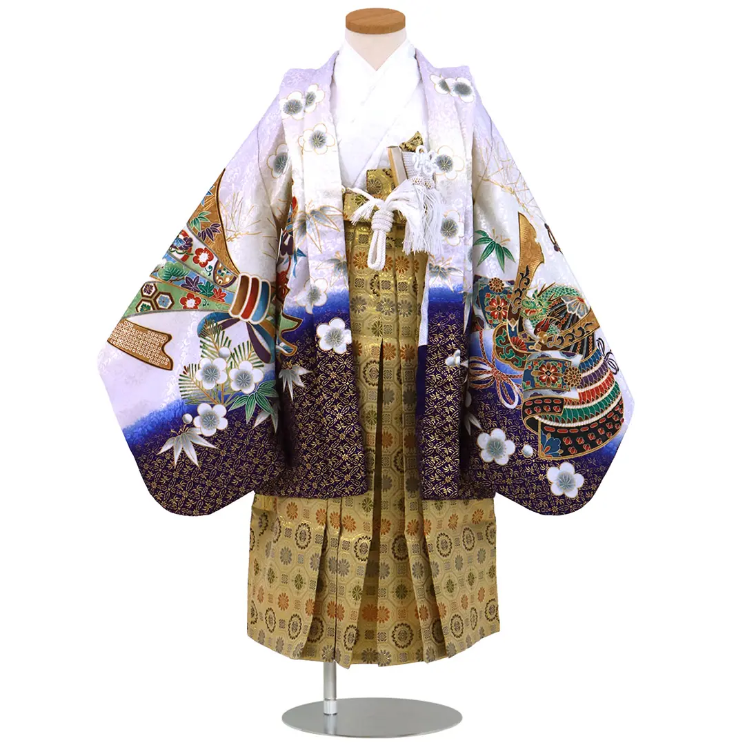 専用a822 化繊 男の子 兜　龍　七五三用着物 襦袢付 着物  美品 専用a822 化繊 男の子 兜 龍 七五三用着物 襦袢付 着物 美品