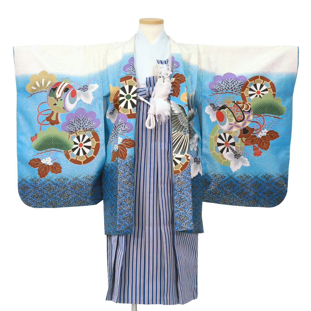 七五三五歳‼️金彩鷹煌びやか際立つ‼️金蘭袴カッコイイ安心セット 楽天市場】七五三 着物 5歳 フルセット レンタル 袴 七五三 5歳