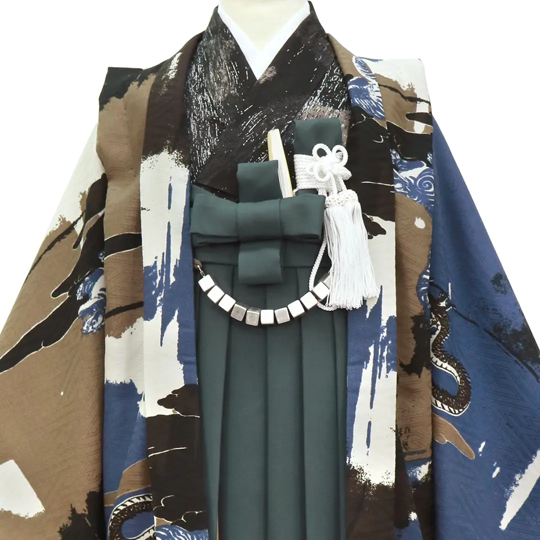 Modern Antenna》タイガーアンドドラゴンブルー／小さめサイズ／七五三