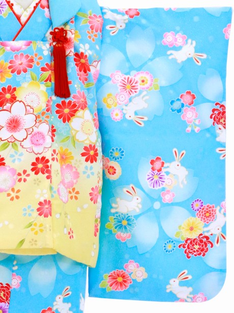専用です☆正絹☆グラデーションが美しい着物に被布セット☆３歳七五三女の子 楽天市場】グラデーション（七五三3歳）（着物セット｜和服