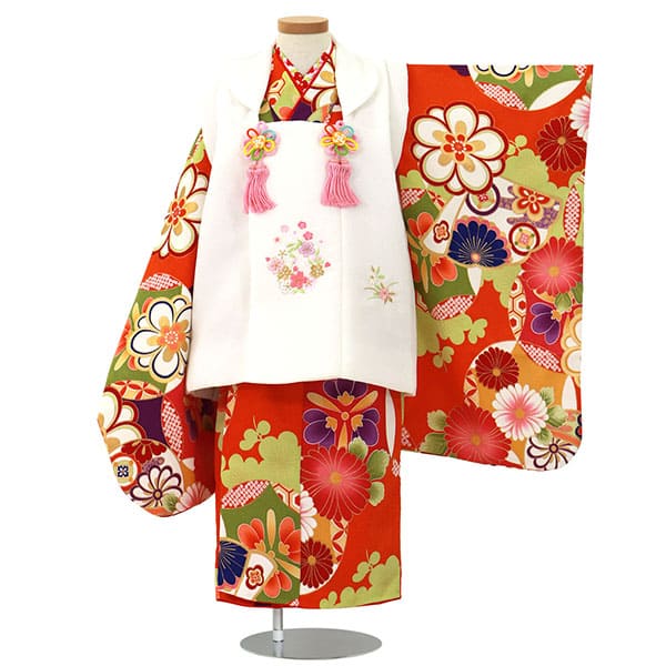 七五三　被布 SOUBIEN 七五三 着物 3歳 被布 2025新作 販売 女の子 三歳 着物