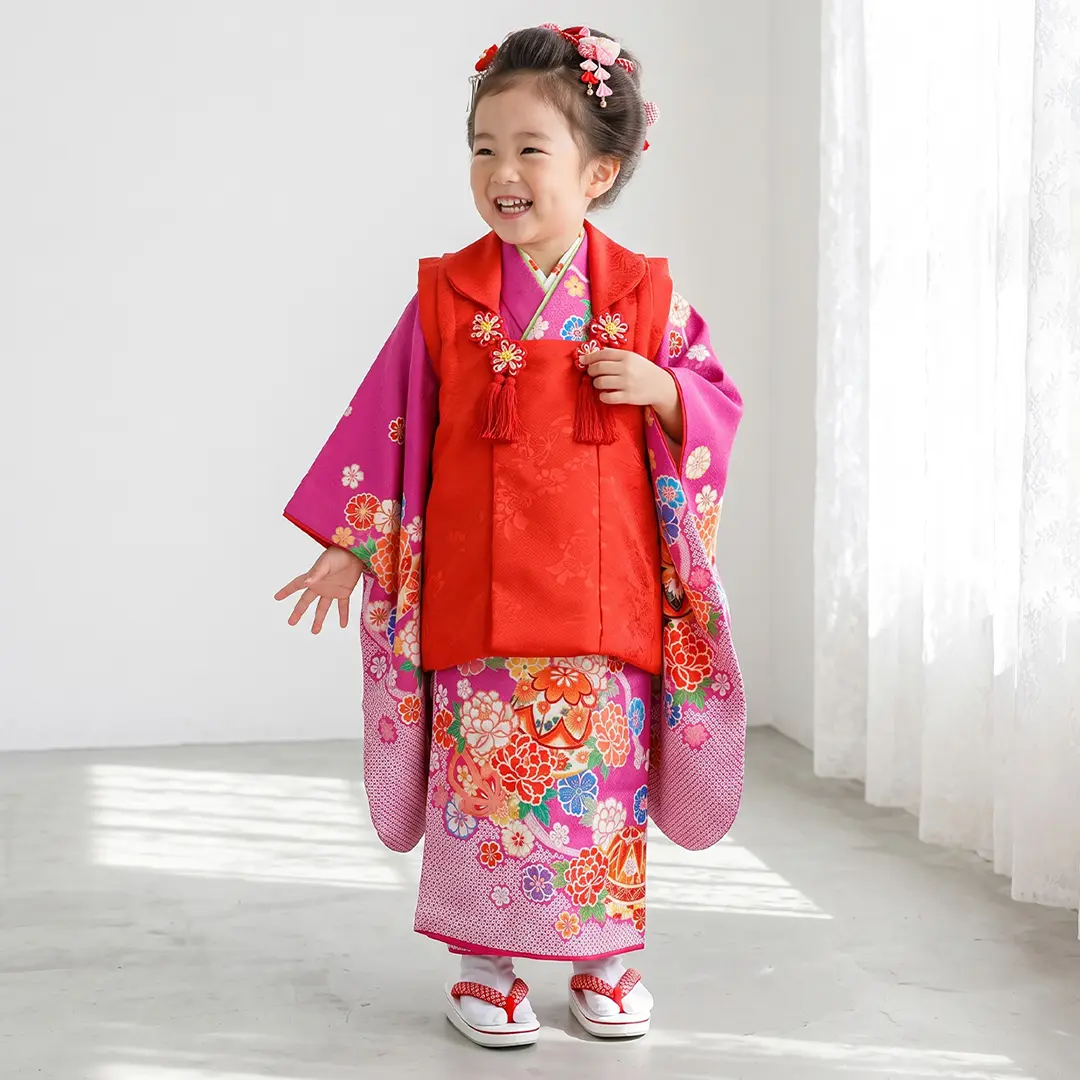 3歳女の子 七五三着物レンタル｜七五三着物レンタルなら京都かしきもの