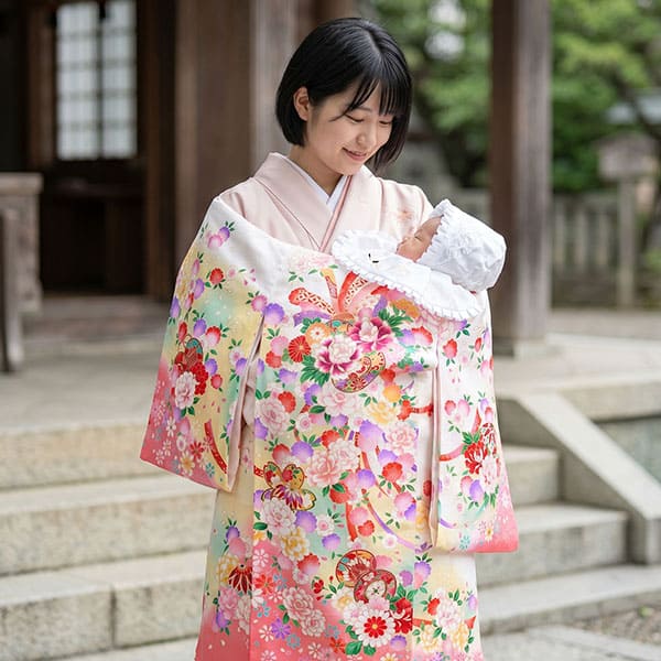 お宮参りの祝い着・産着レンタルフルセット gender-145 の商品一覧