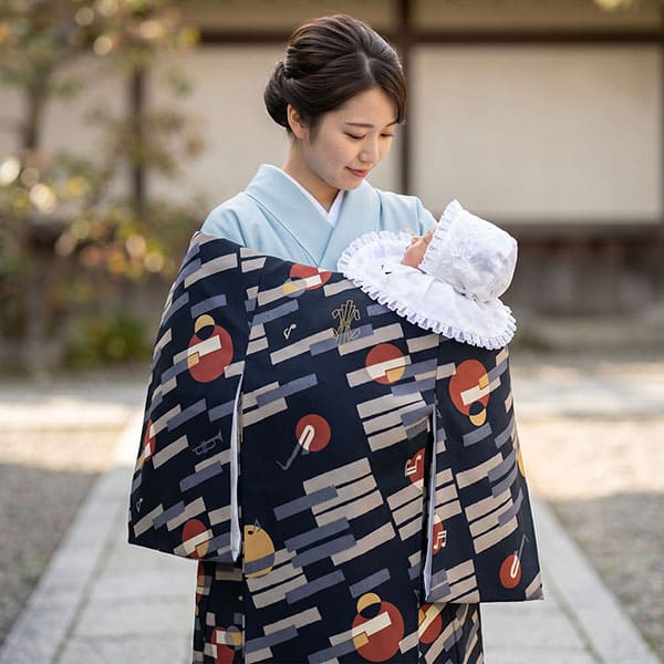 お宮参りの祝い着・産着レンタルフルセット gender-144 オリジナル の