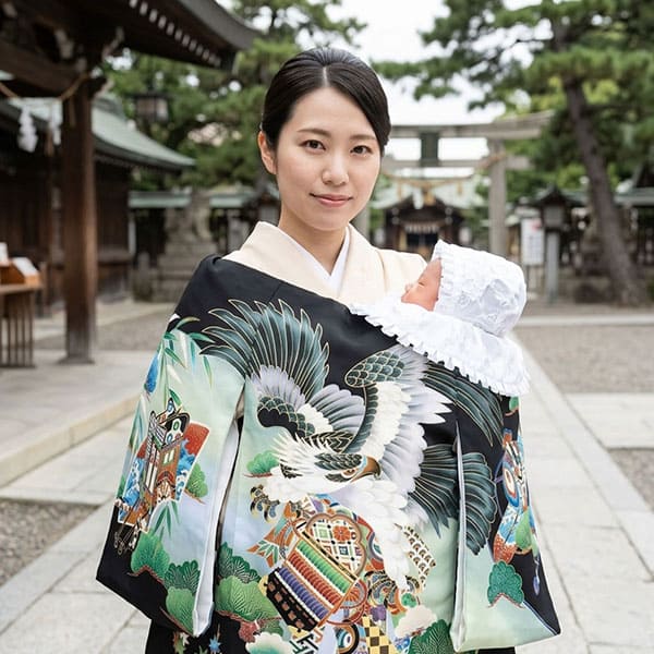 お宮参りの祝い着・産着レンタルフルセット gender-144 の商品一覧