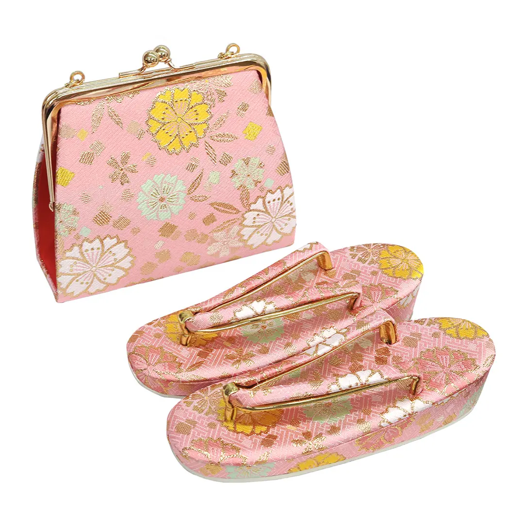 式部浪漫》赤地の辻が花風の着物／七五三・七歳女の子 | 宅配着物