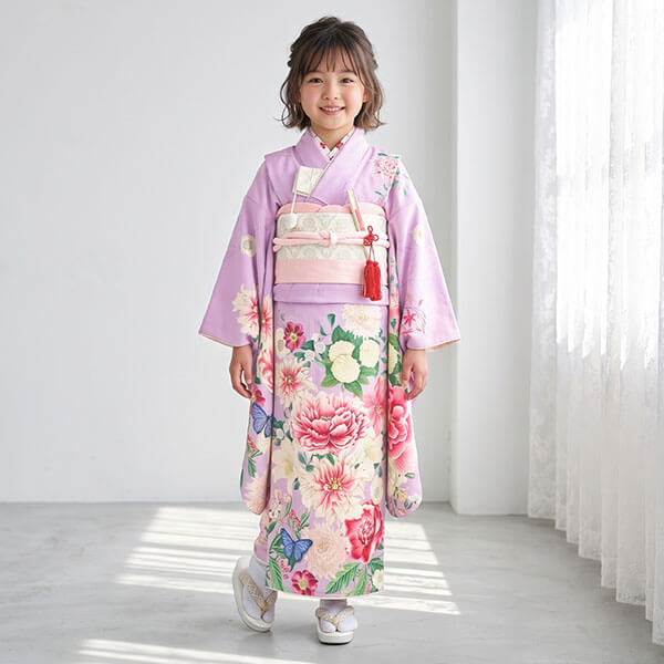 ❪5741❫　♥ 七歳　七五三　女の子　日本製 ♥ 7歳女の子 七五三着物レンタル｜七五三着物レンタルなら京都かしきもの
