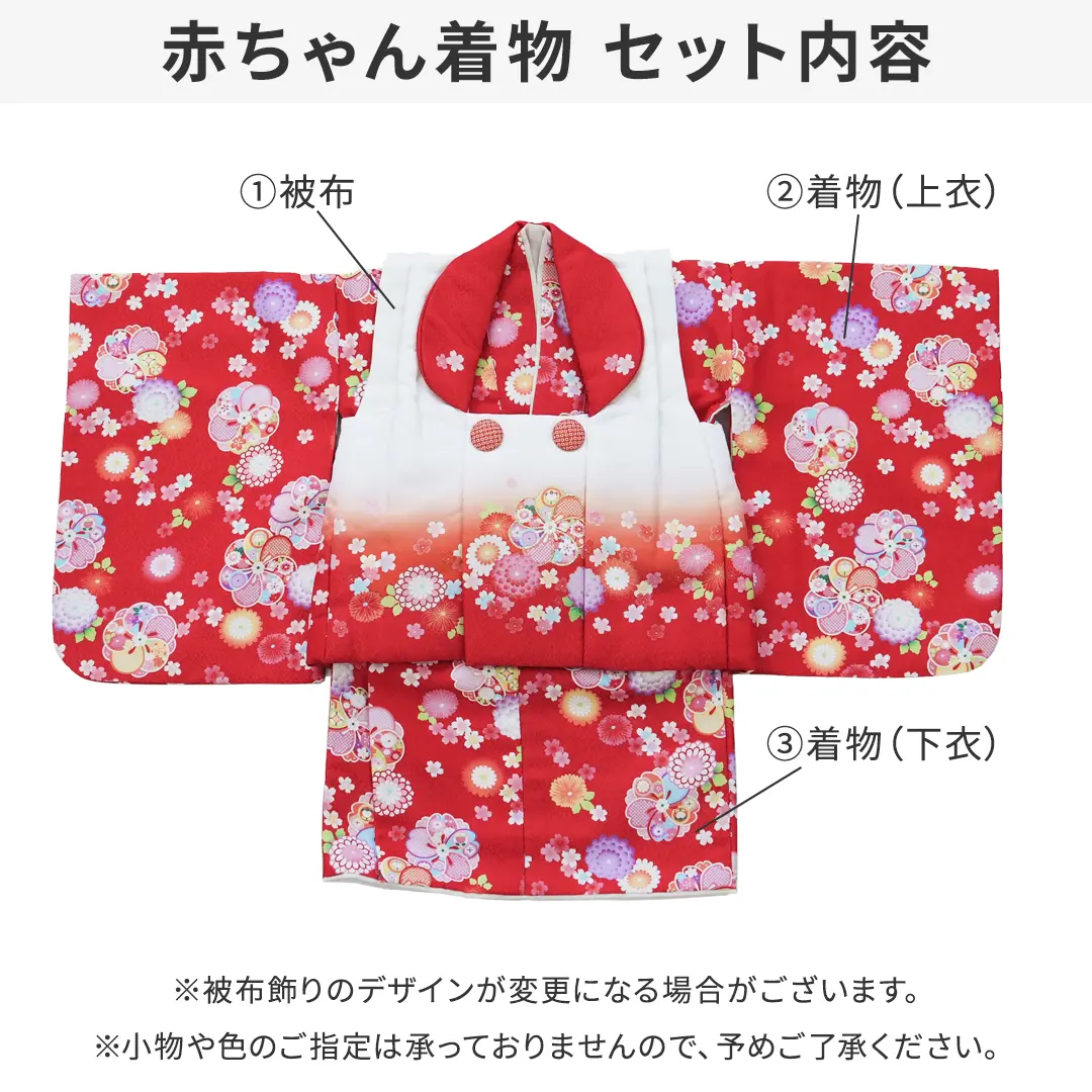 ／赤ちゃん着物セット内容