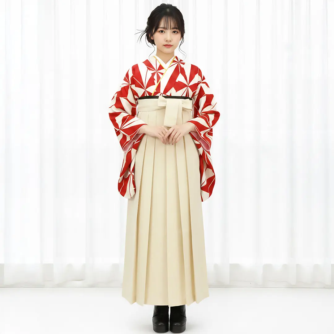 袴 単品 無地 紐裏 ボーダー アイボリー 卒業式 NO171015 楽天市場】【レンタル】袴 レディース 白 卒業式 アイボリー 無地 (S/M