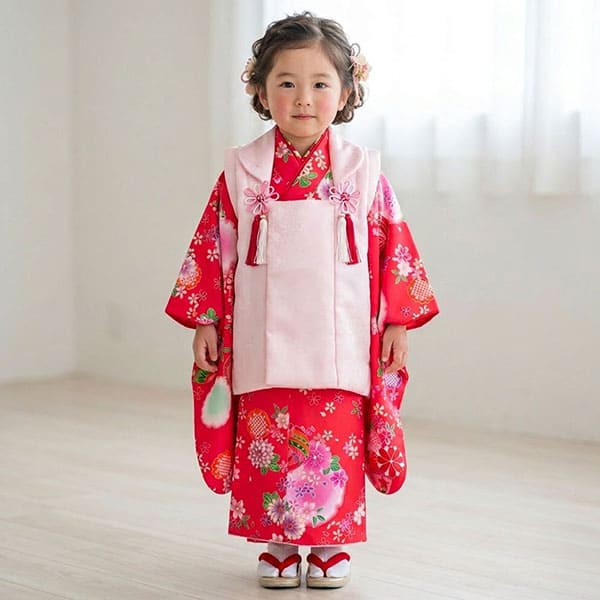 七五三　3歳　着物　女の子 楽天市場】七五三 着物 3歳 フルセット “R・K (リョウコ・キクチ