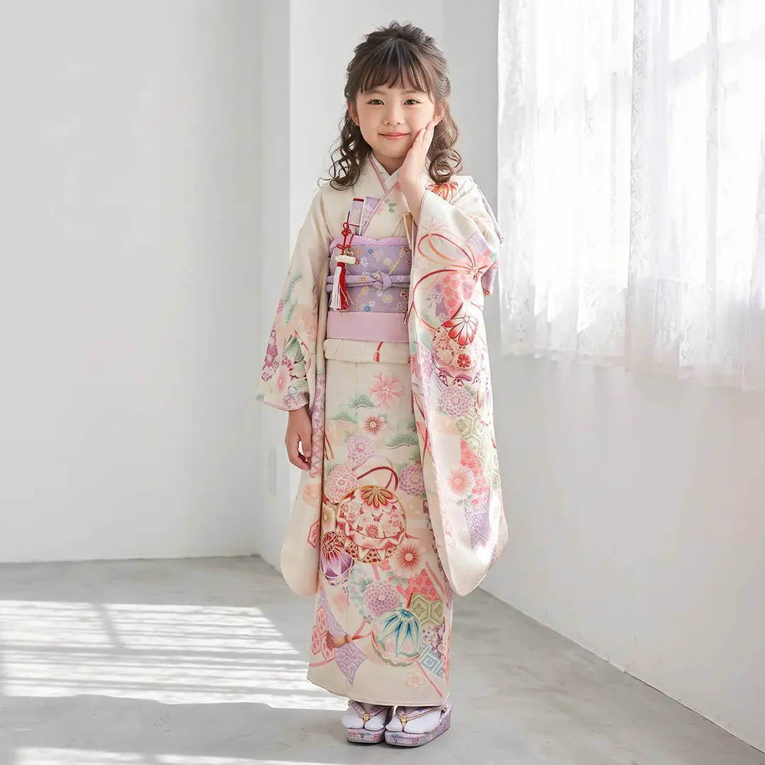 7歳女の子着物セット