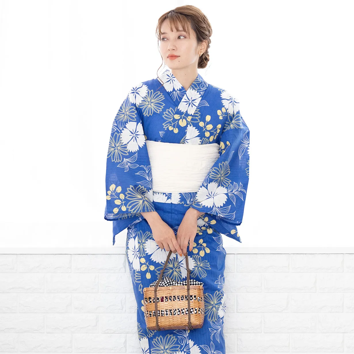 青地×撫子／レディース浴衣／正面
